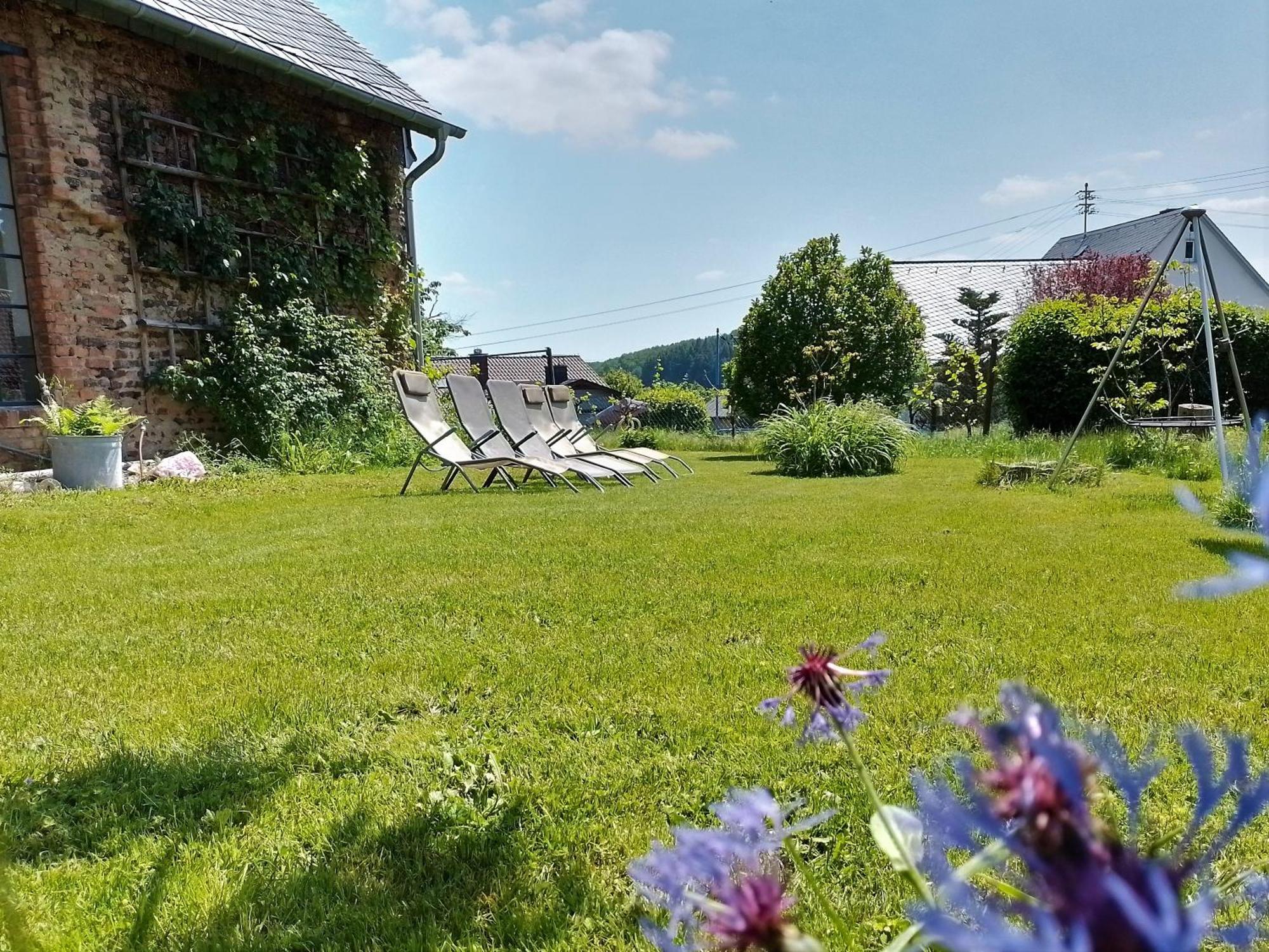 4-Sterne Ferienhaus Achat-Alm Mit E-Ladestation Vollmersbach Exteriör bild